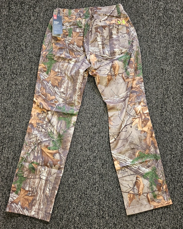 Under Armour Pants Hunting Camo Realtree Xtra Green 40X32 Men's UA Early Season - Image 2 of 4