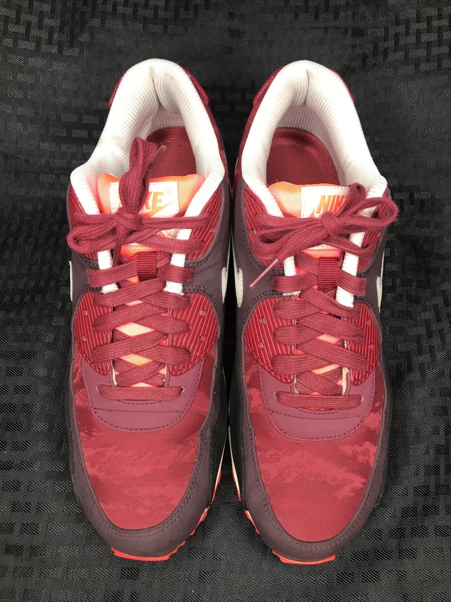 NIKE Air Max 90 PREMIUM Team Red Mortar Velvet Camo Cake 333888 611 Mens 11 Buy Nike Air Max 90 Premium  main image 3