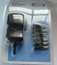 Quality Universal Mains AC/DC Power Adaptor Plug Charger 3V 4.5V 6V 7.5V 9V 12V