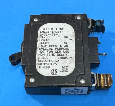 AIRPAX LMLC1-1RLS4-24314-32-V 5 AMP CIRCUIT BREAKER