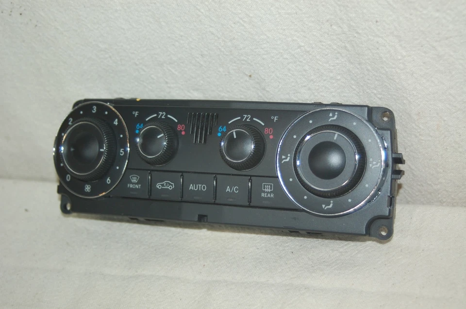 06 MERCEDES BENZ C230 C280 CLIMATE CONTROL PANEL TEMPERATURE UNIT HVAC OEM C1B10 - Image 2 of 4