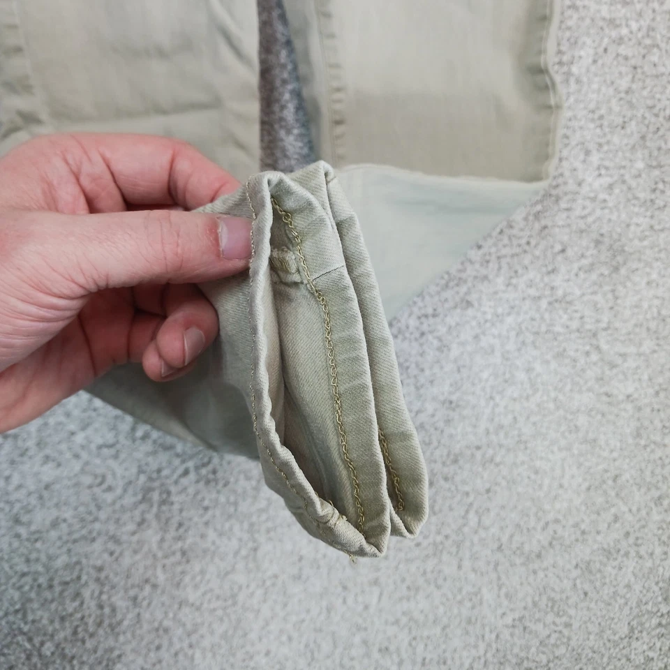 So Jeans Mujer Talla 11 Beige Denim Calce Ajustado Tiro Bajo Jegging Elastizado Hippie Foto 4 de 4