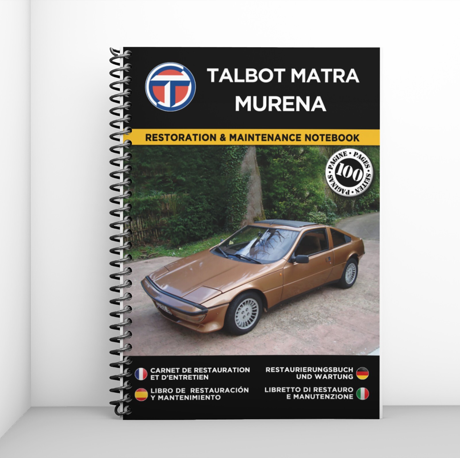 Talbot Matra Murena carnet restauration livre historique entretien voiture