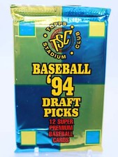 1994 Topps Stadium Club Draft Picks Baseball Pack (12 Cards)