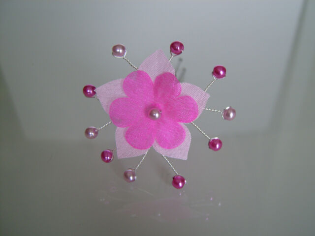 Pic/bijou:épingle Cheveux Mariée/Mariage/Cérémonie Rose fuchsia fleur pas cher Pic/bijou:épingle Cheveux Mariée/Mariage/Cérémonie Rose fuchsia fleur pas cher