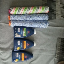  3 Brush Roll Replace Bissell Crosswave 1866 1868 2306 1926 Hot 3 clean bottles 