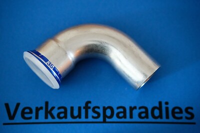 Geberit Mapress Edelstahl Bogen 90° i.a. 15 - 54 mm Pressfitting Cr-Ni-Mo Stahl
