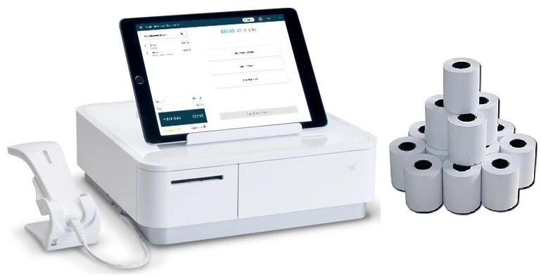 PAC SUPPLIES GLOBAL Replacement Receipt Paper for Star Micronics Mpop Cash Register 20pk