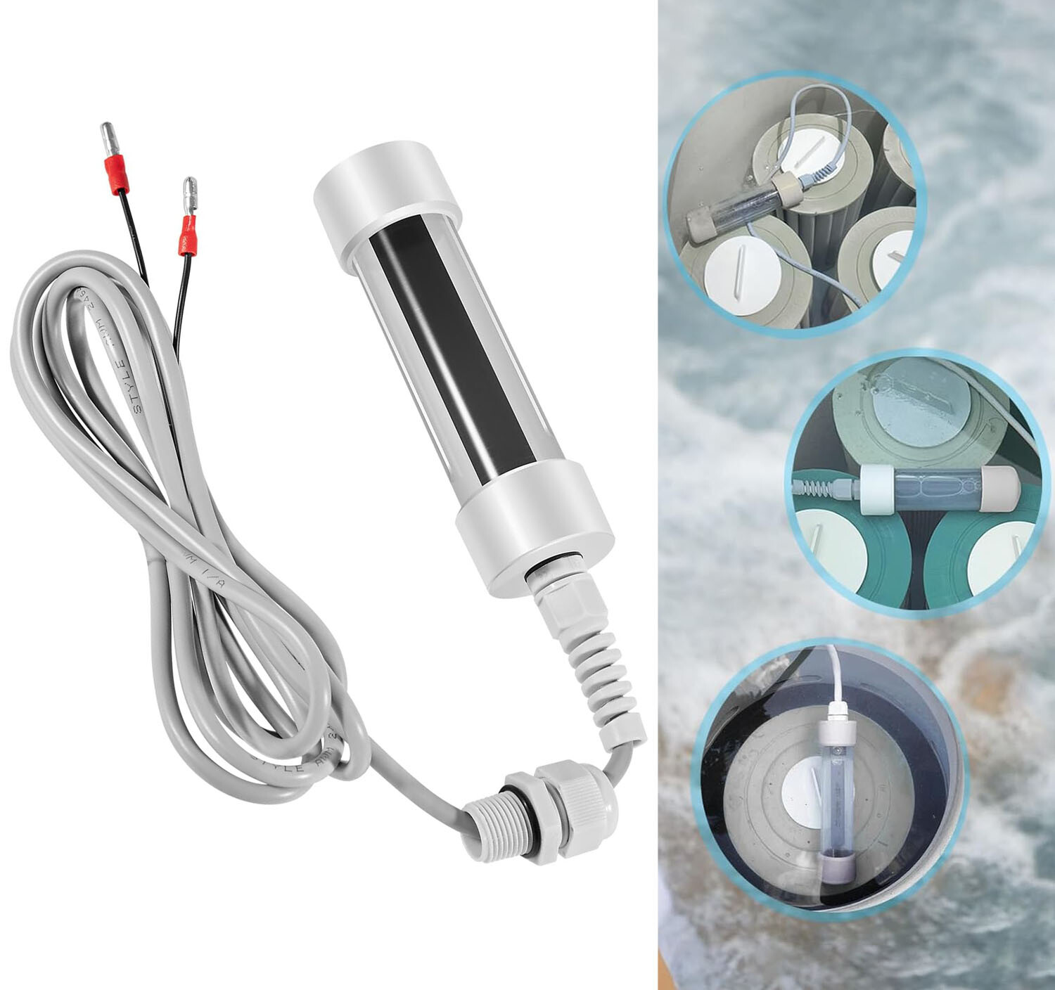 Hot Spring ACE & Limelight Spas Scepter Salt Cell 76078 1HTWSEP01