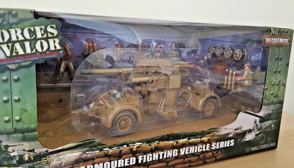 Krupp 88mm FlaK 18, German Army, Forces Of Valor 1:32 801008B with 8 Figures - Image 4 of 4