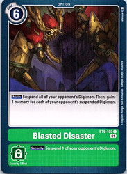 Blasted Disaster BT6-103 Double Diamond Uncommon Digimon Card