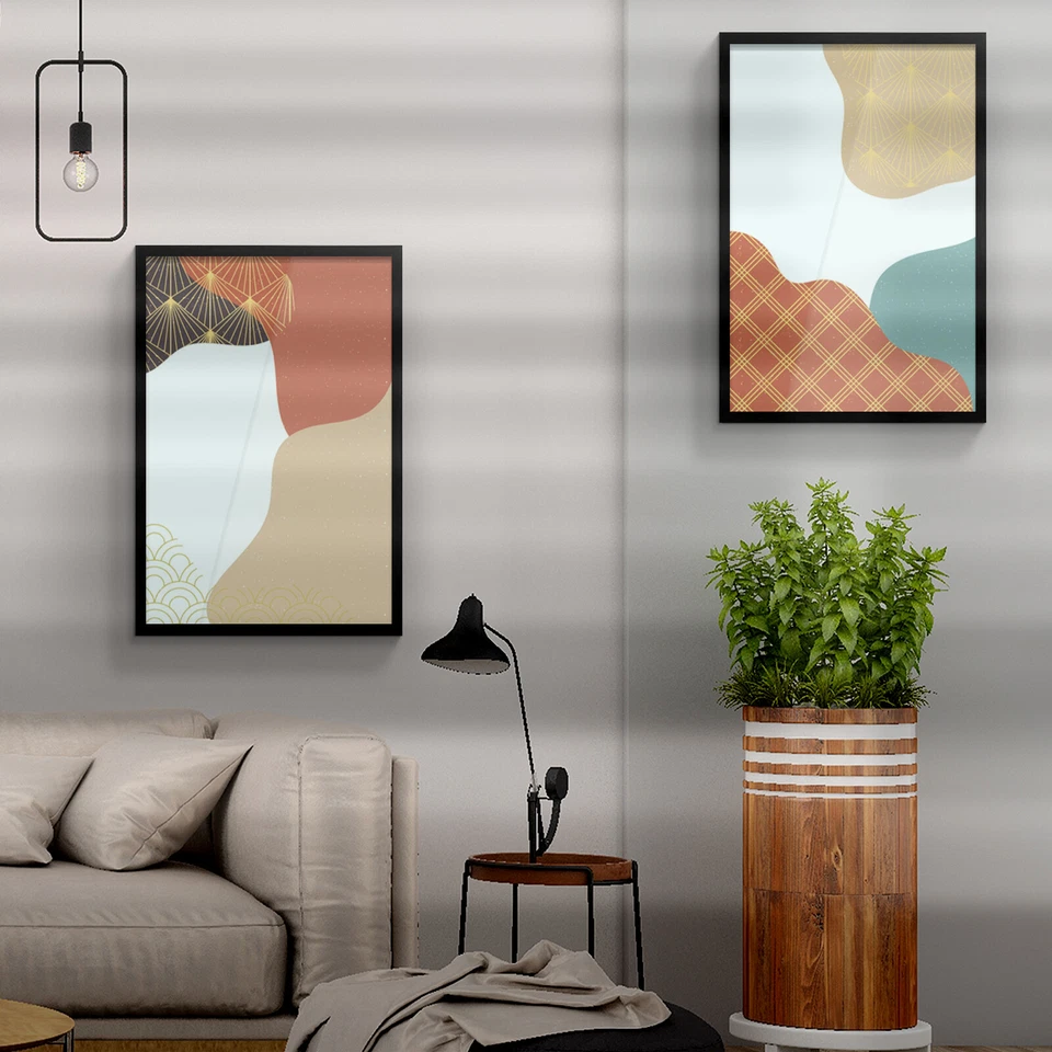 Quadro de pôster 16x20 18x24 24 x 36 ou 36 x 24 grão desgastado para foto - Imagem 3 de 4