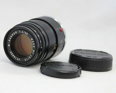 Minolta M-Rokkor 90mm F/4 Made by Leitz Germany for Leica M mount