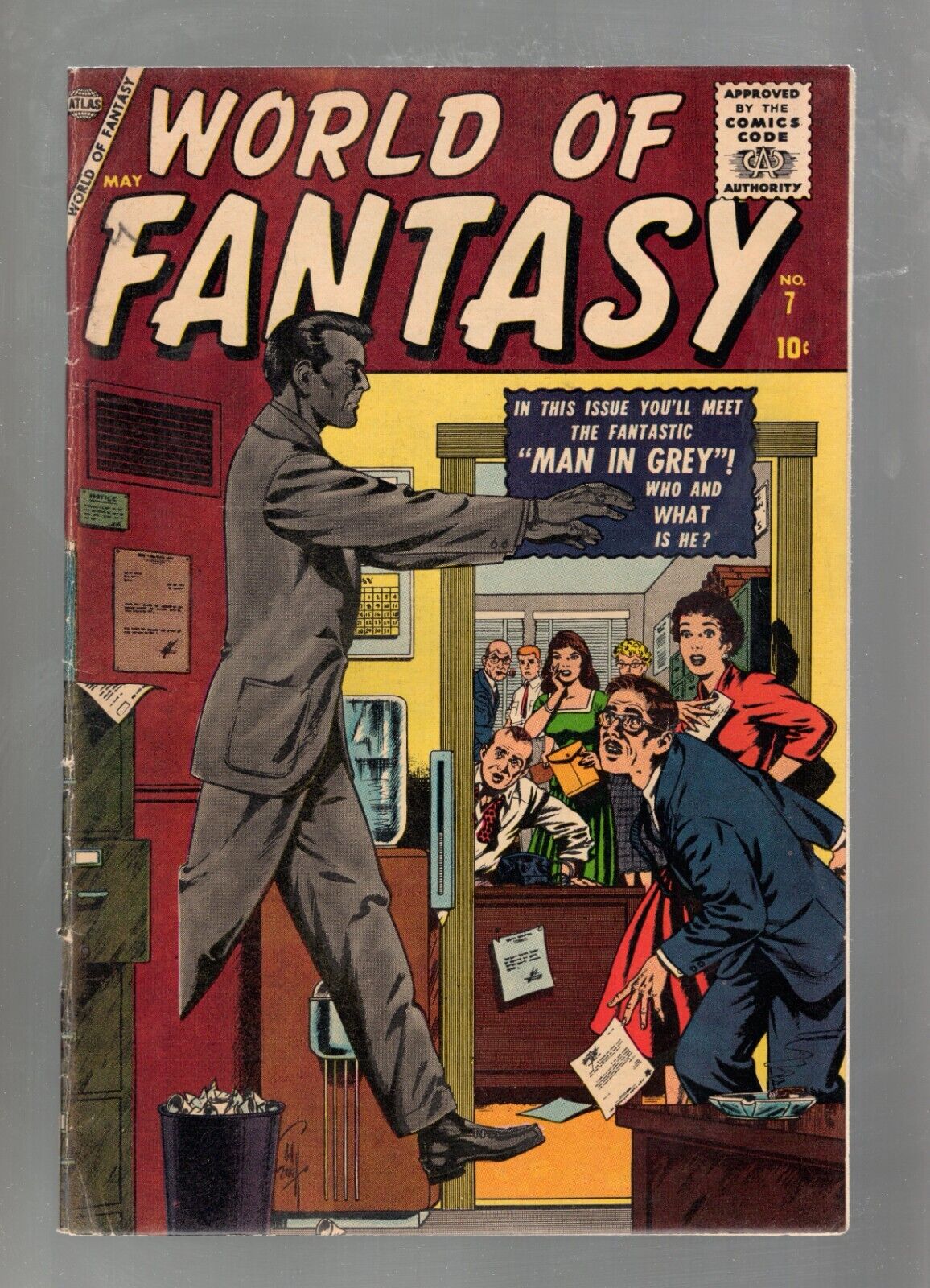 World of Fantasy #7 Atlas 1957  FN+ 6.5