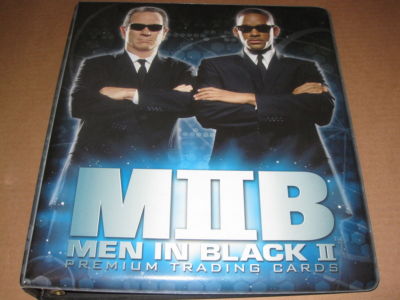 Men In Black 2 II Will Smith Trading Card Binder Album