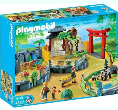 lego playmobil zoo