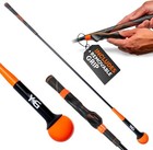 48" Golf Swing Trainer with Removable Grip – Weighted Training Aid Tool