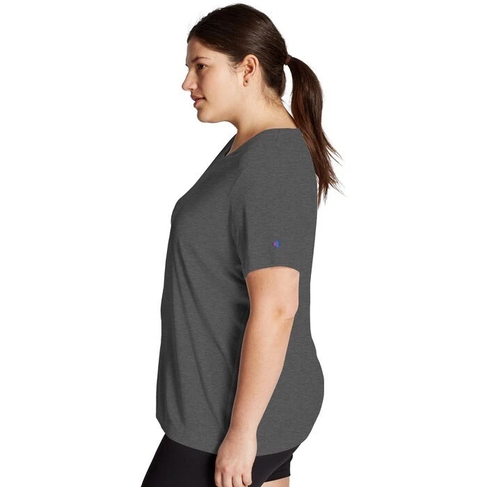 Champion Plus Doble Seco Gris Jaspeado S/S Para Mujer 2X Precio de venta sugerido por el fabricante $25.00 Foto 3 de 4