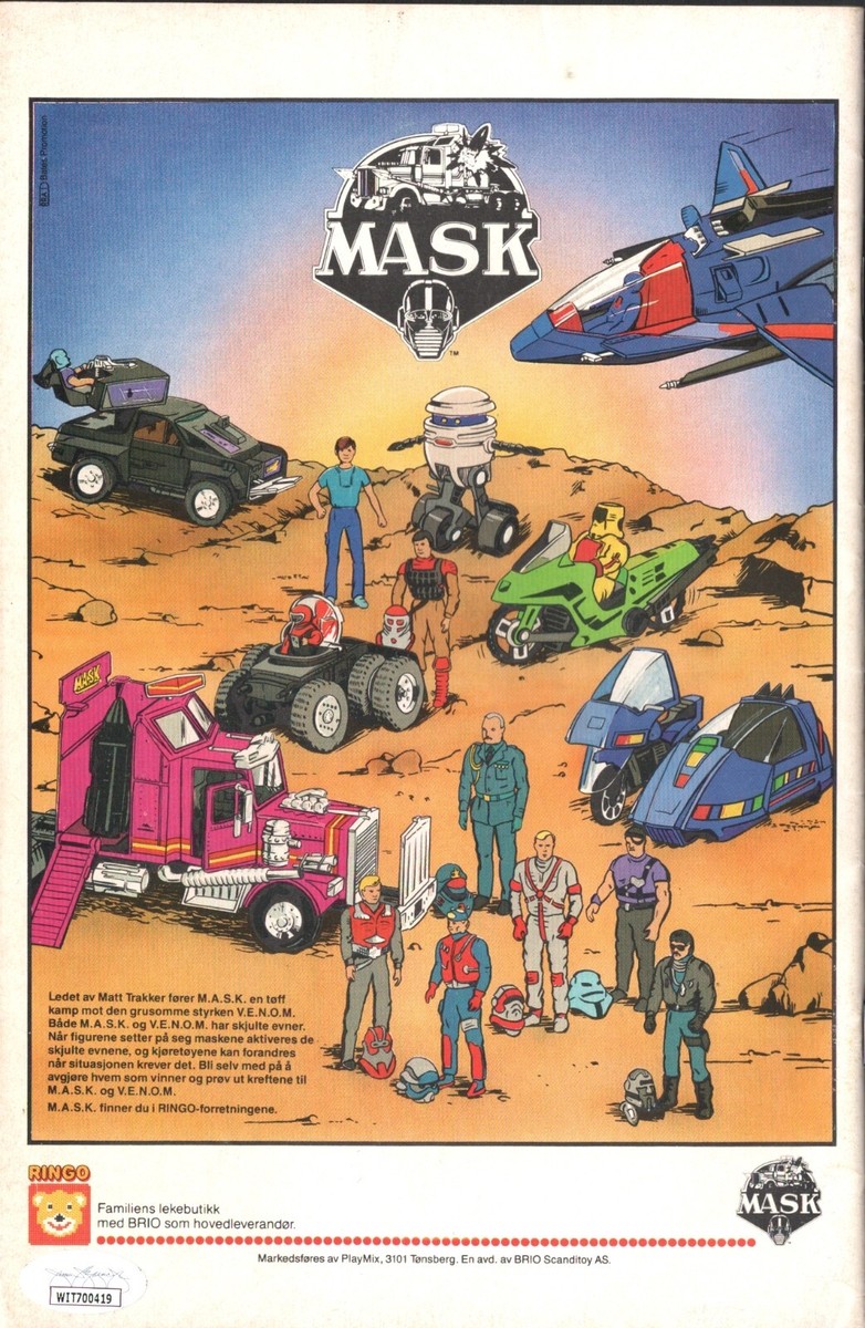 ALAN OPPENHEIMER Signed Masters of the Universe Starfighter COMIC