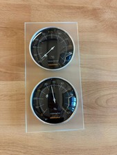 Saunalux Thermometer Hygrometer Glas Sauna Zubehör Neu + OVP