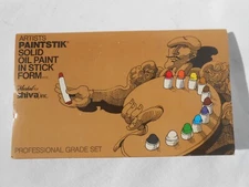 Artist's Solid Oil Paint Stick Form Maskal for Shiva #100 Professional Grade Set