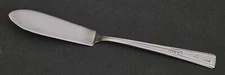 Vintage Wm Rogers Mfg Co. Extra Plate Silverplate IS Butter Knife 7" W Monogram