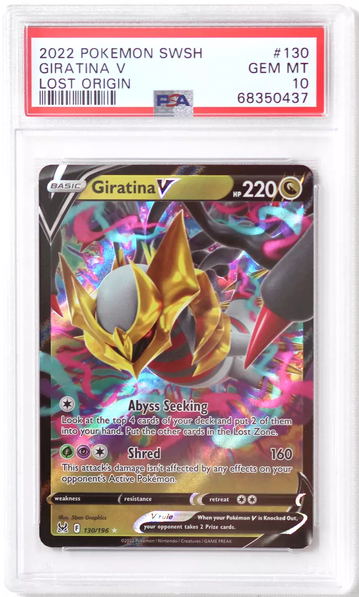 The Pokémon Company - Pokémon - Graded Card GIRATINA V - 2022