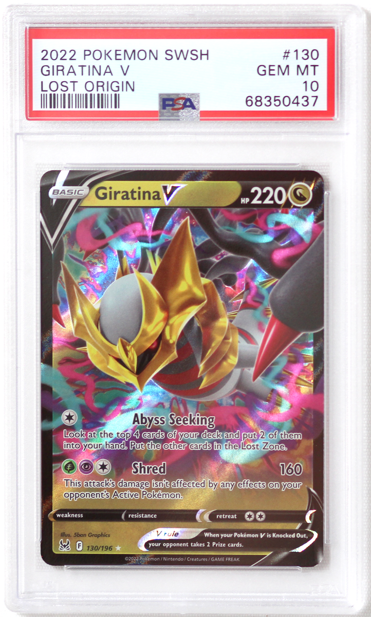 Giratina V 2022 Sword & Shield: Lost Origin Holo #186/196 Price Guide -  Sports Card Investor