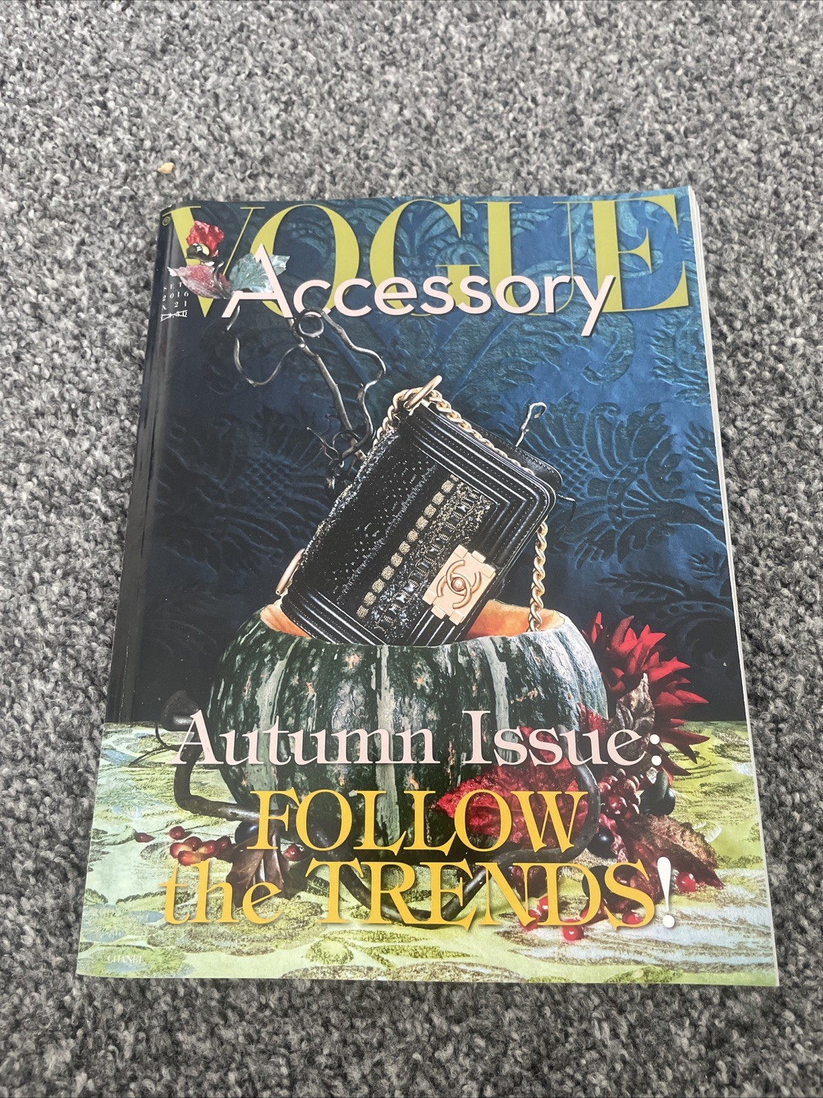 Vogue Italy Magazine September 2016 Accessory No.21