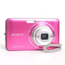 Sony Cyber-shot DSC-W310 12.1MP Digital Camera With Memory Stick Case - Pink