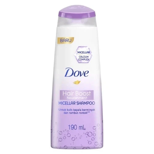 Champú micelar Dove 190 ml - Control de caída del cabello y tratamiento del cuero cabelludo graso Foto 2 de 4
