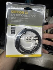 TARGUS DEFCON LAPTOP COMBINATION CABLE LOCK 6.5 FT