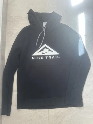 Nike Trail Dri-FIT pull à capuche homme noir manches longues taille M - Photo 1/4