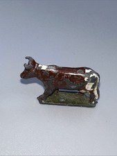 Vintage Lead Farm Figures - Cows Horse Goat Pig Apple Tree Trough