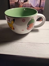 Pokemon Christmas 24 oz Jumbo Mug Coffee Cup Soup Bowl Microwave/Dishwasher Safe