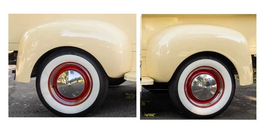 STUDEBAKER M5 TRUCK 1941 1942 1946 1947 1948  NEW FENDERS LEFT /RIGHT FIBERGLASS - Image 2 of 4