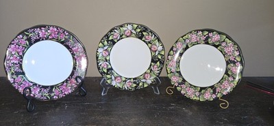 Royal Albert 1975 Set of 6 Provincial Flowers Bone China Salad Plates EUC