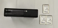 Not Working* XBox 360 E model Console + 3 x Fujitsu 60GB SATA 2.5" HD+ 2 x Mic