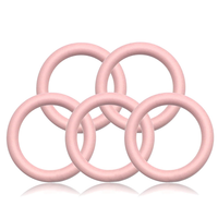 O-Ring FüR Diy-BeschläGe, Metall Zinklegierung Silikonbeschichtet, 20 Mm Innen-D