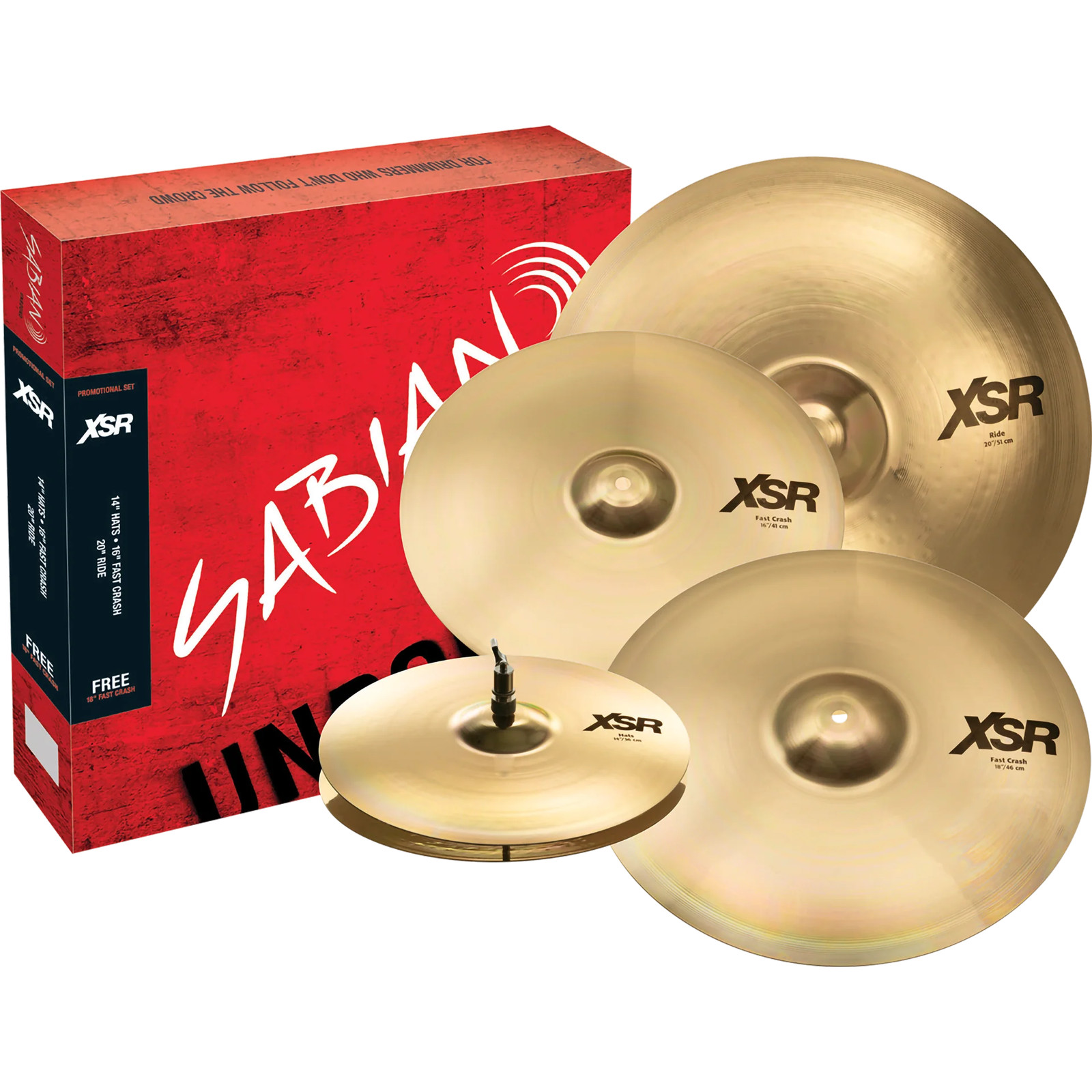 Sabian XSR Performance Cymbal Set 18 122290₽