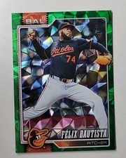 Felix Bautista 2026 Topps Series 1 - Green Diamante /99  #128 Orioles