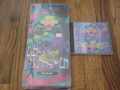 Echo and the Bunnymen Reverberation Longbox and Original cd Gone Gone Gone