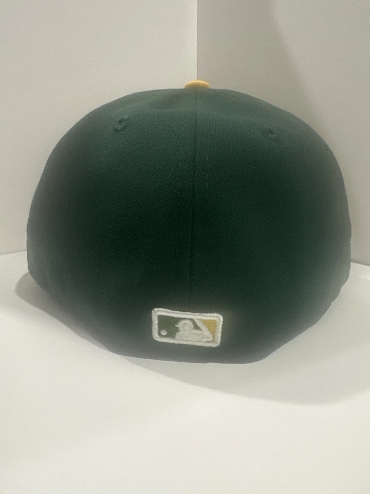 Oakland Athletics A’s 59FIFTY Fitted Hat – Size 7 ¼ – New Era MLB - Image 3 of 4