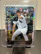 2012 Bowman Chrome #59 Addison Reed Rookie RC Chrome Refractor White  Sox