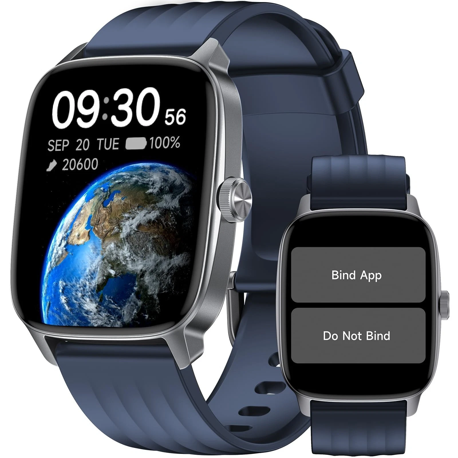 Pedometer Watch Senior Friendly No App/Phone Required, Waterproof Fitness Tra...