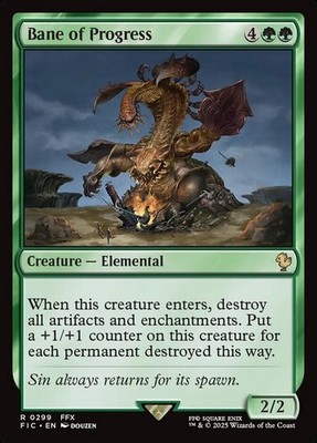 Bane of Progress - Final Fantasy Commander - MTG