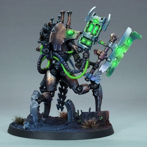 Painted Necron Skorpekh Lord Miniature Indomitus Warhammer 40k Miniature xenos - Picture 4 of 8