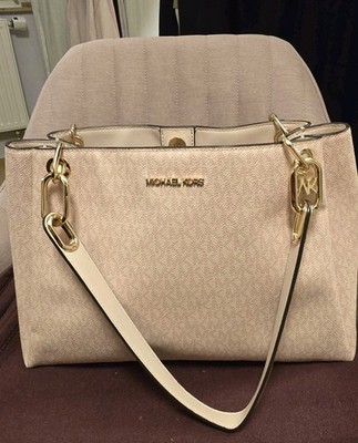 Michael Kors Handtasche Rosa MK Logo NEU 