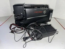 General Electric GE CG706 VHS Camcorder AC Adapter - Needs Battery - WORKS