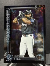 2025 Topps Update Series - Derek Hill #US305 Black Diamante Foil /10